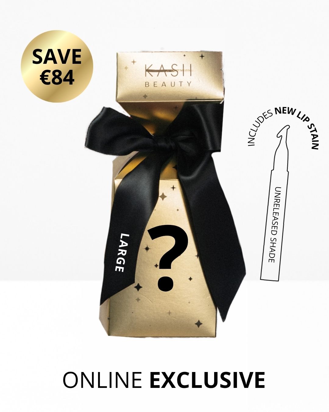 Large Mystery Cracker with Unreleased Lip Stain