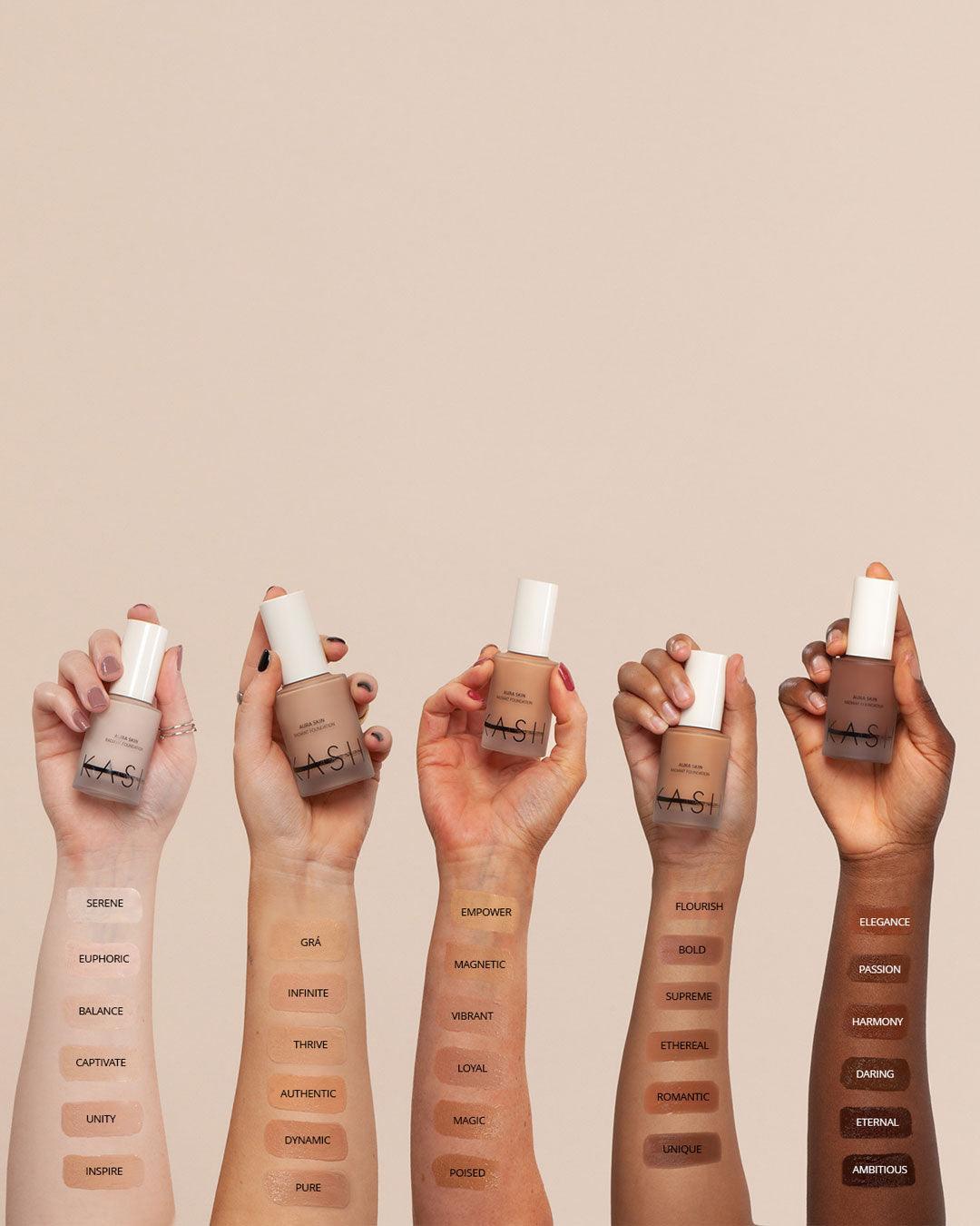 Aura Skin Radiant Foundation - KASH Beauty