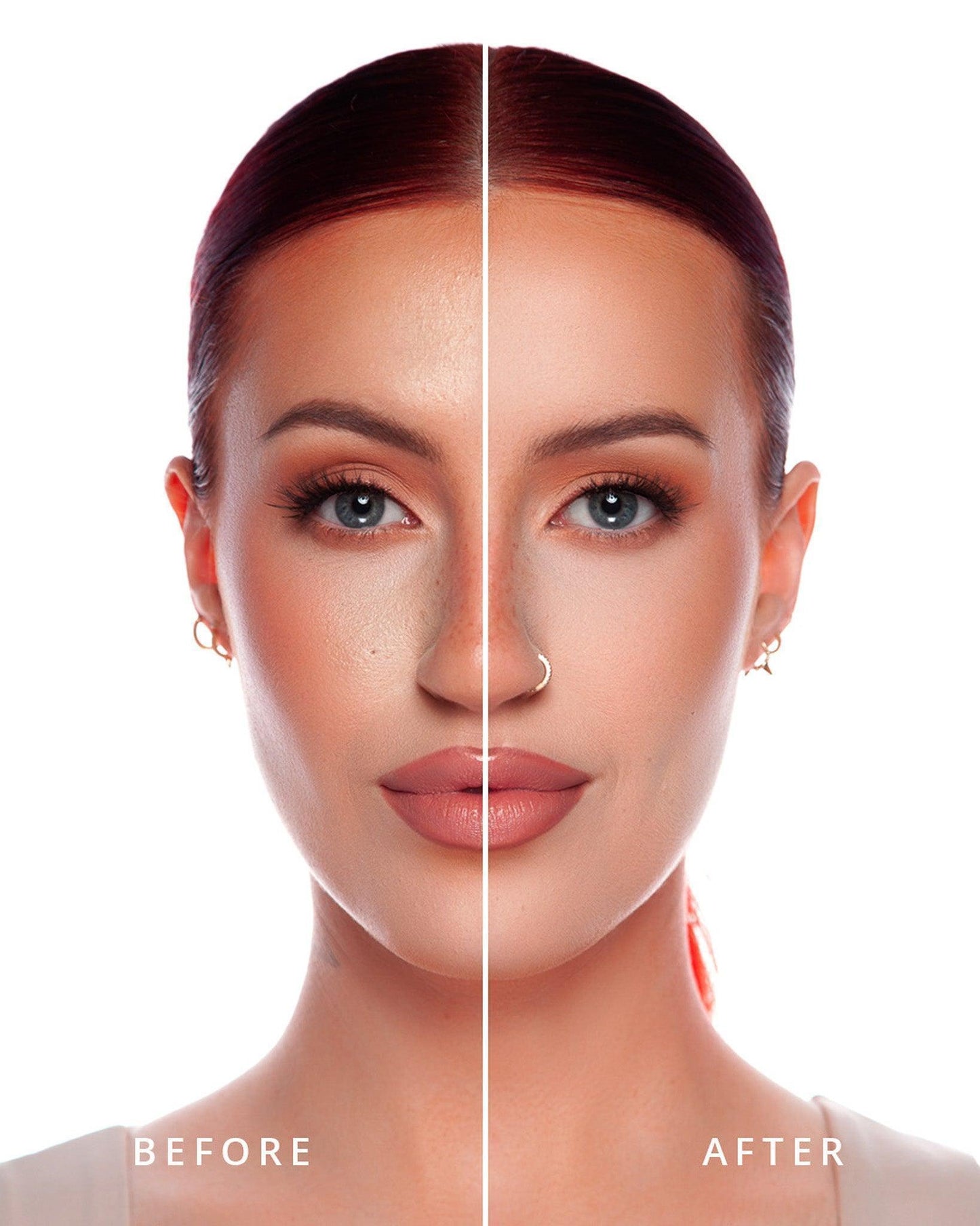 Black Hair Light - Tanned Complexion Natural Glam - KASH Beauty