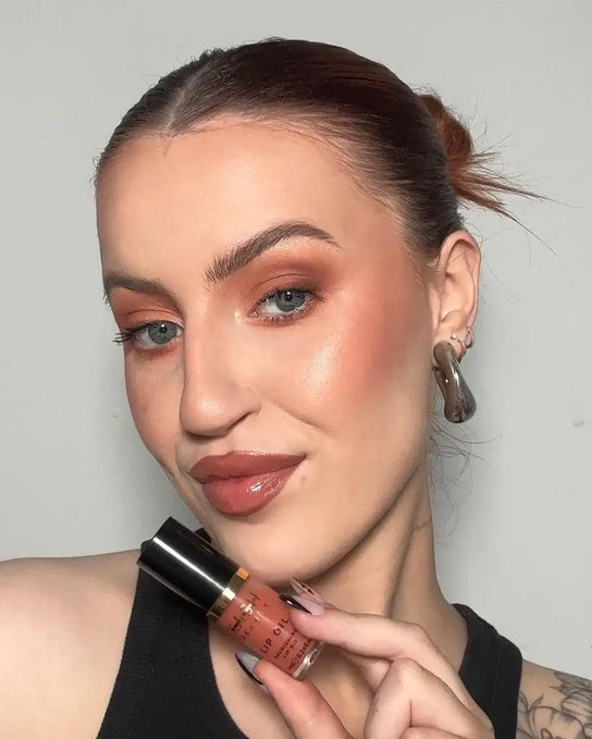 Pumpkin Spice Latte Lip Oil - KASH Beauty