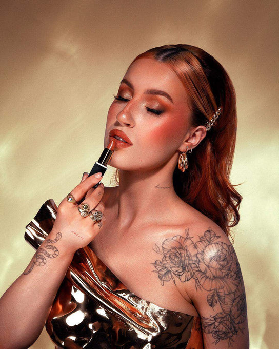 Black Hair Light - Tanned Complexion Full Glam - KASH Beauty