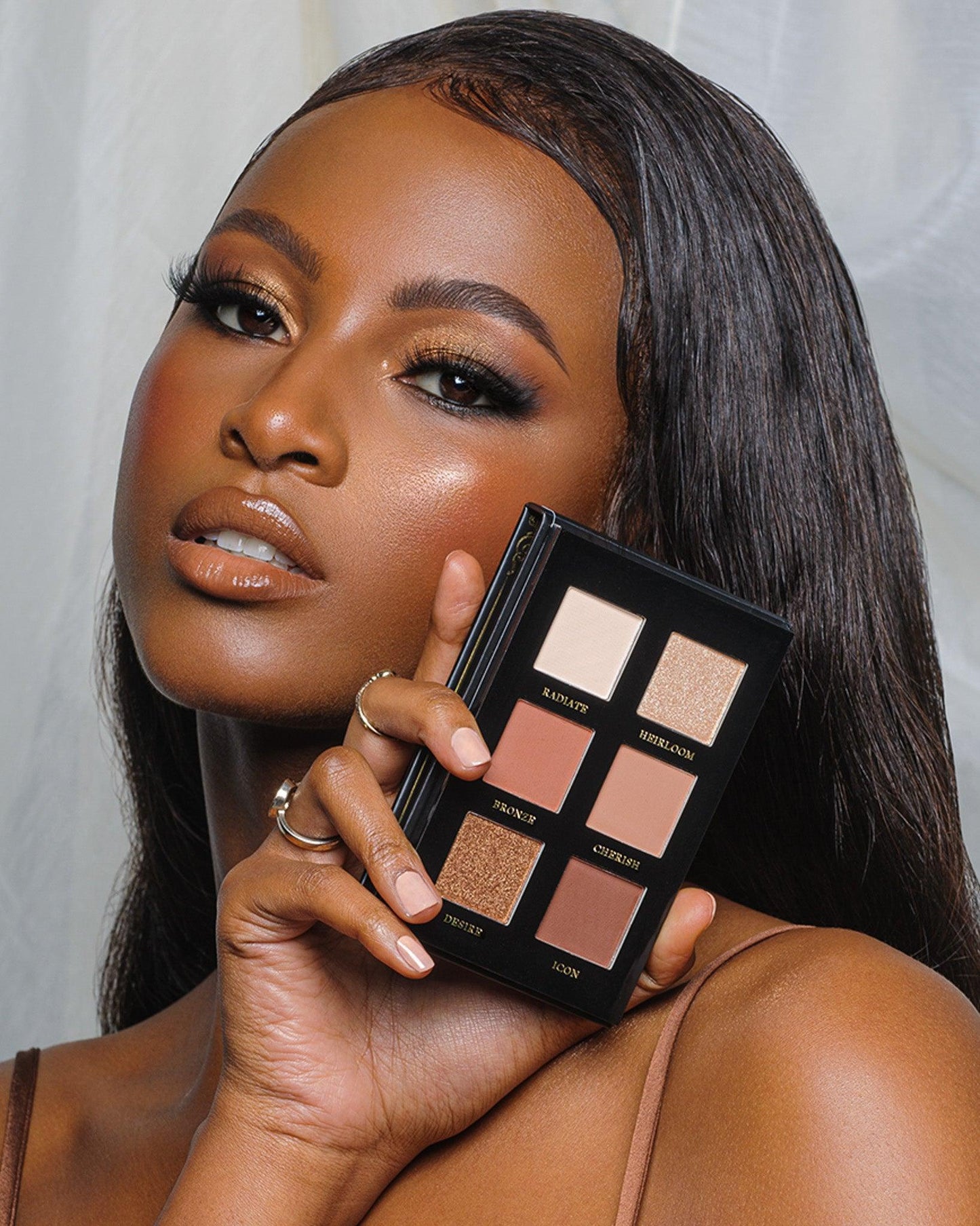 Warm Brunette Light - Tanned Complexion Full Glam - KASH Beauty