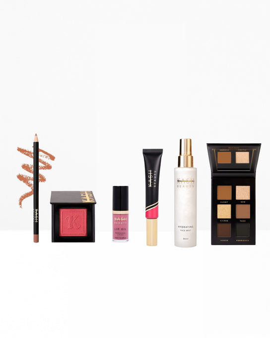 Auburn Hair Dark - Deep Complexion Natural Glam
