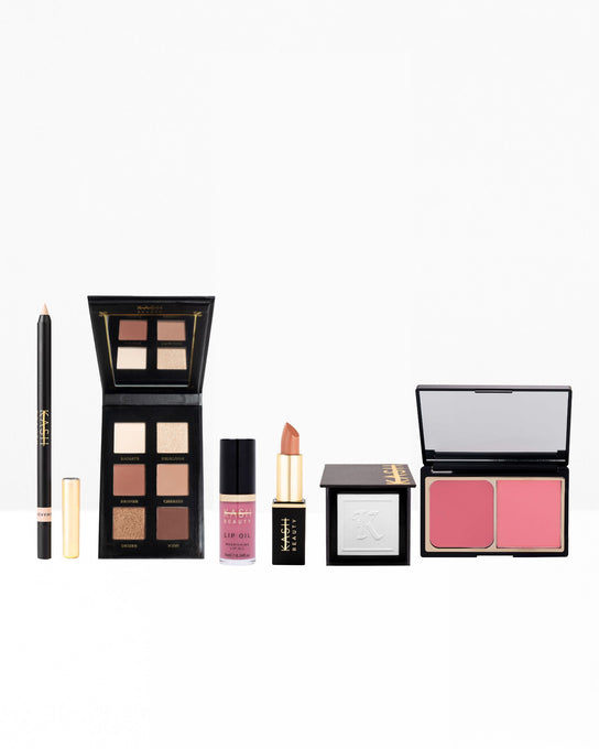 Black Hair Light - Tanned Complexion Natural Glam