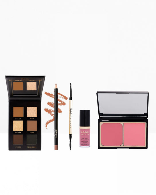 Brunette/ Black Hair Deep Complexion Natural Glam