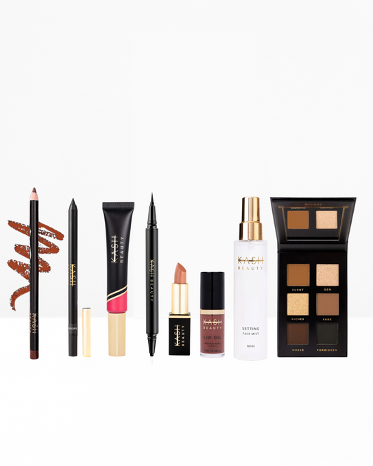 Brunette/ Black Hair Deep Complexion Full Glam