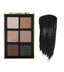 Moon Dusk Palette & Black Mascara & Black Duoflex Eyeliner