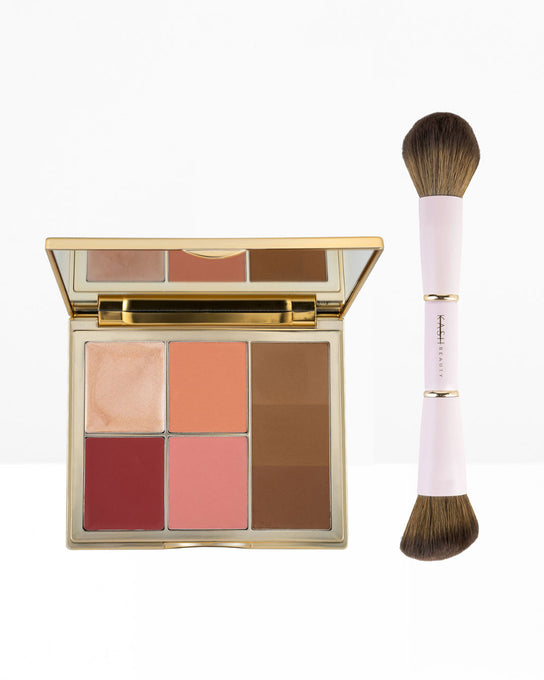 Face Palette and Brush Duo
