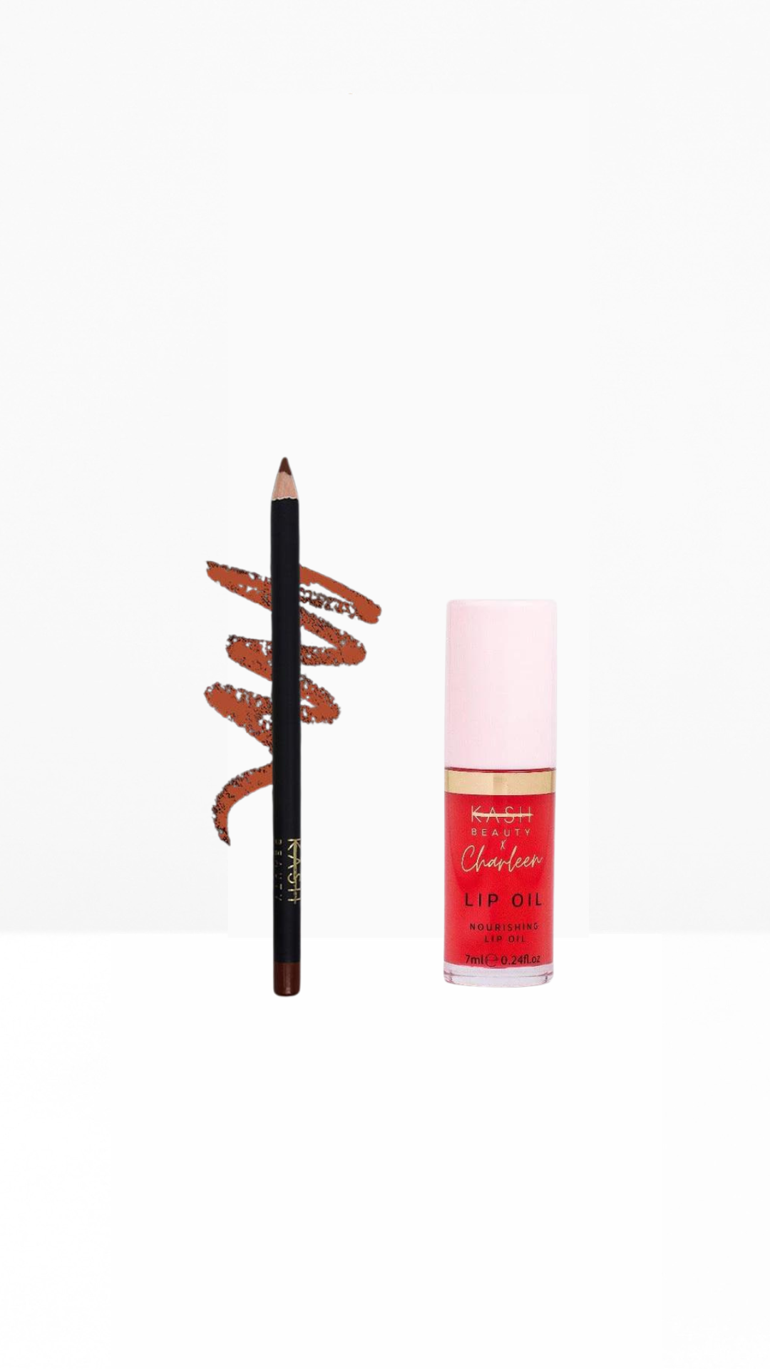 Rust Nude & Watermelon Kiss Lip Oil Duo