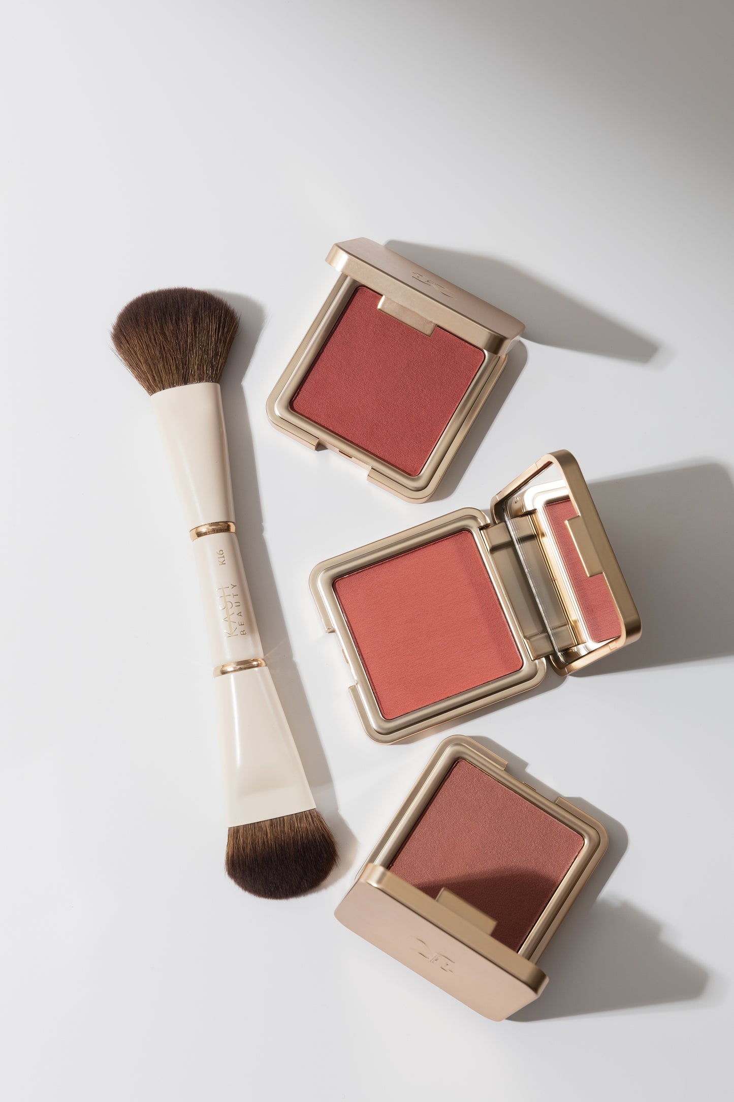 Soft Suede Blush and K16 Brush Duo
