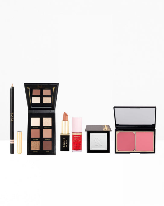 Warm Brunette Light - Tanned Complexion Natural Glam