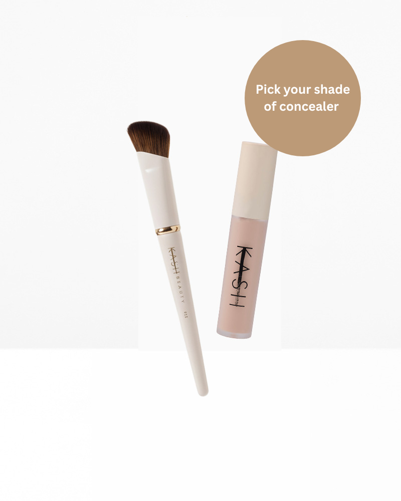 AURA Skin Concealer & K15 Brush Bundle