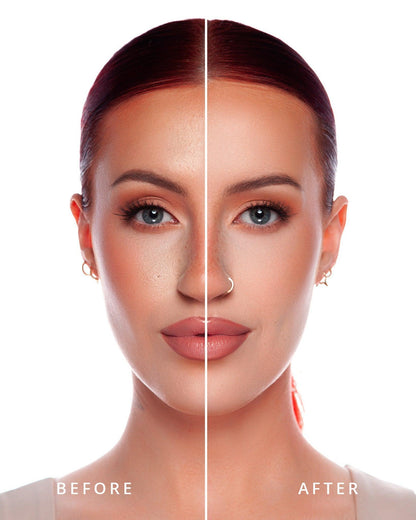 Black Hair Light - Tanned Complexion Natural Glam - KASH Beauty