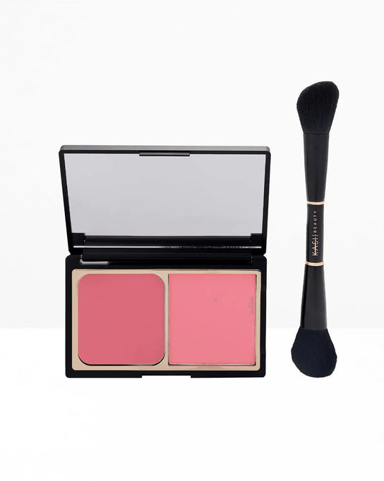 Blush Duo and Brush - KASH Beauty