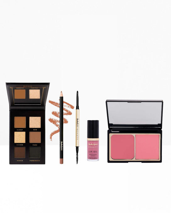 Brunette/ Black Hair Deep Complexion Natural Glam - KASH Beauty