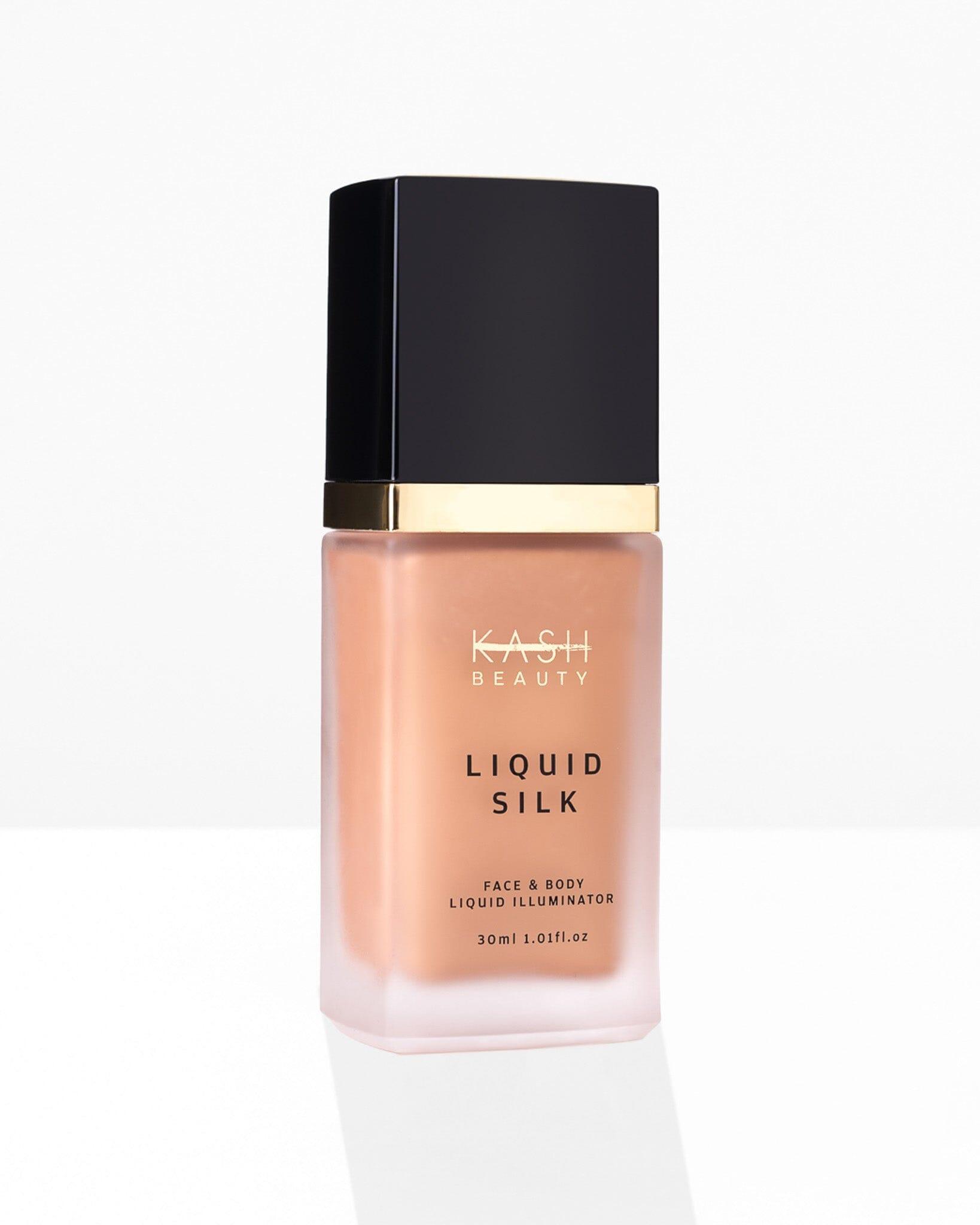 Liquid Silk and Kabuki Brush - KASH Beauty