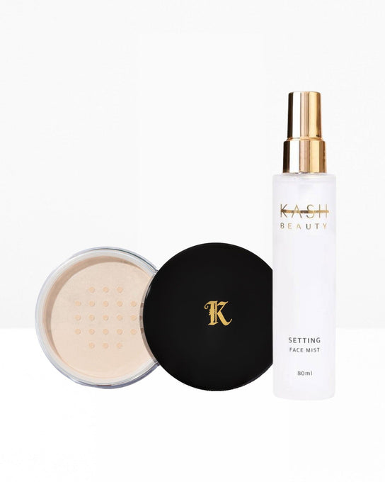 Loose Setting Powder and Setting Spray - KASH Beauty