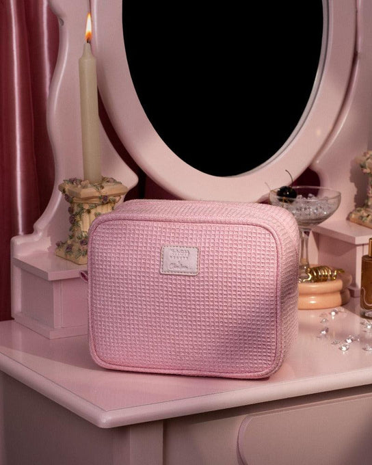 Pink Makeup Bag - KASH Beauty