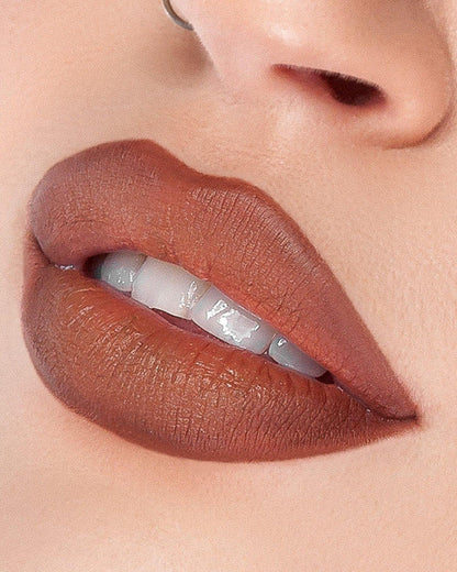 Rich Sienna Matte Lipstick - KASH Beauty