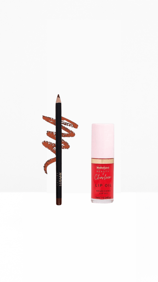 Rust Nude & Watermelon Kiss Lip Oil Duo - KASH Beauty